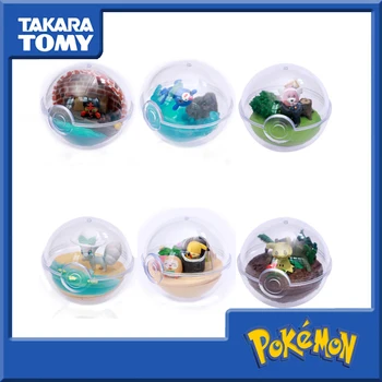 

Tomy Action Figure Children Gifts Pokemon Monsters Pikachu Articuno Eevee Figure Elf Doll Scenes Toys