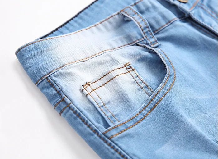 Мужские джинсы из хлопка в винтажном стиле с дырками, крутые брюки для парней, лето, Европейский и американский стиль, большие размеры 3XL, повседневные рваные джинсы для мужчин