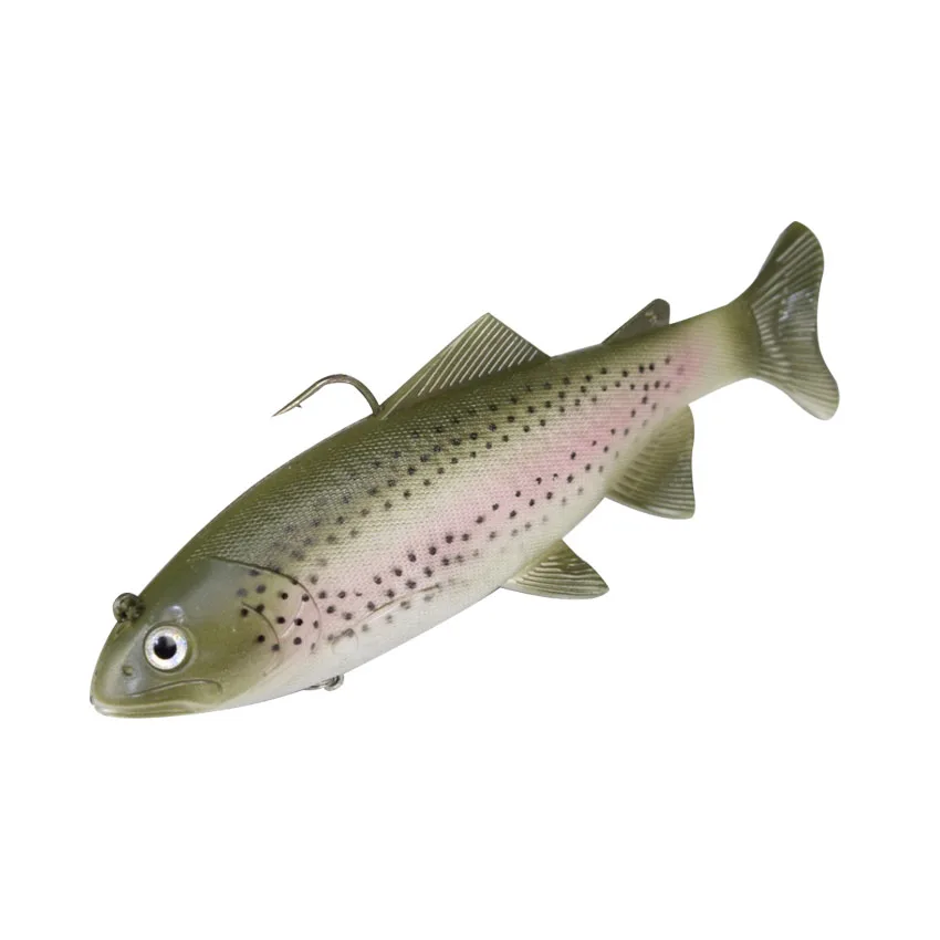 free shipping 20cm 130g sea fishing lure bass bait 3pcs/lot artificial soft lure wholesale price pike lure fishlike swim bait