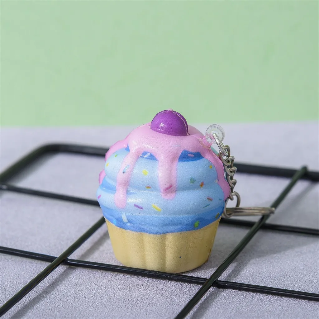 Игрушки для снятия стресса, игрушки для снятия стресса, Kawaii, восхитительный торт с мороженым, ароматический крем, медленный брелок, игрушки для снятия стресса, дропшиппинг