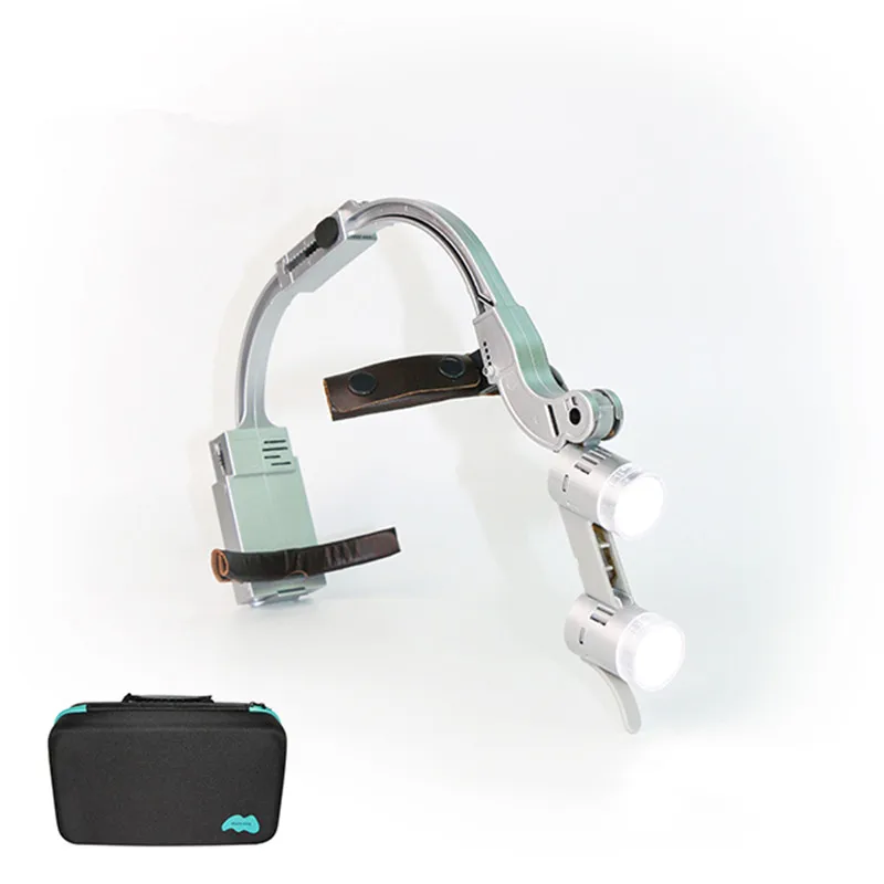 

High Quality Medical Headlight LED Dental Surgical Medical Headlight Headlamp 1.5/3.5-5X Medical Binocular Magnifier Loupes