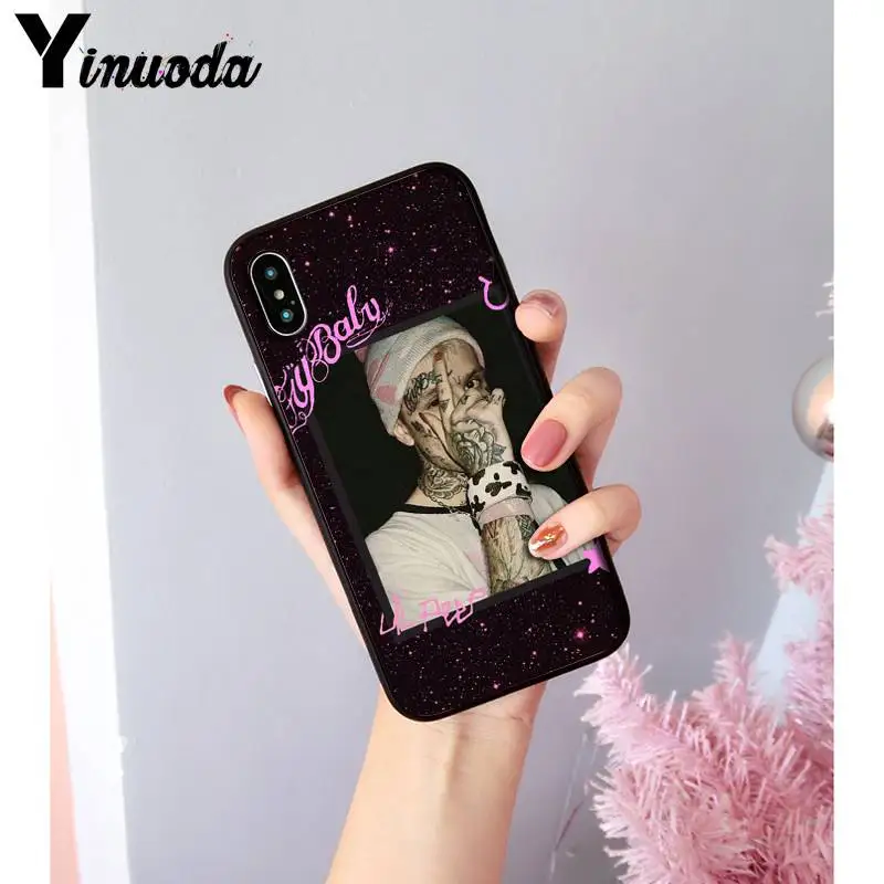 Yinuoda Lil Peep Lil Bo Peep Красочный милый чехол для телефона iPhone 8 7 6 6S Plus X XS MAX 5 5S SE XR мобильный чехол