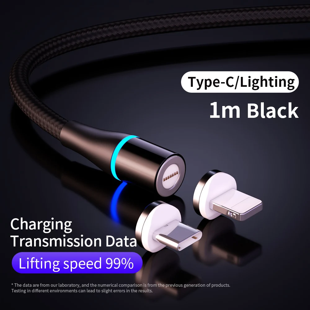 TEAEGG Магнитный Micro USB кабель для передачи данных для iPhone для Xiaomi для быстрой зарядки и передачи данных провод шнур магнит Зарядное устройство Тип usb C кабель для мобильного телефона - Цвет: 1HPC