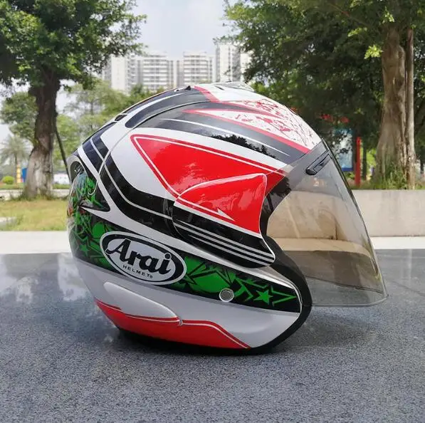 Мотоциклетный шлем с полуоткрытым лицом для мужчин и женщин Casco винтажный мотороллер шлем ретро-шлемы Pare Moto Cascos Para