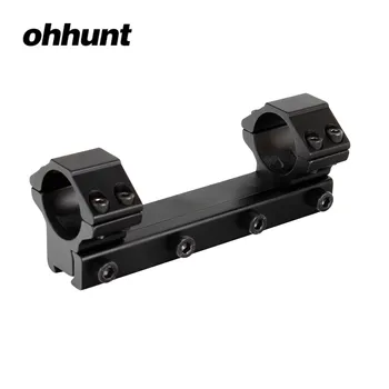 

Weapon 12cm Medium Profile 11mm Dovetail .22 Airgun 25.4mm 1 Inch Scope Rings With Stop Pin For Hunting Rifle Scope Mount