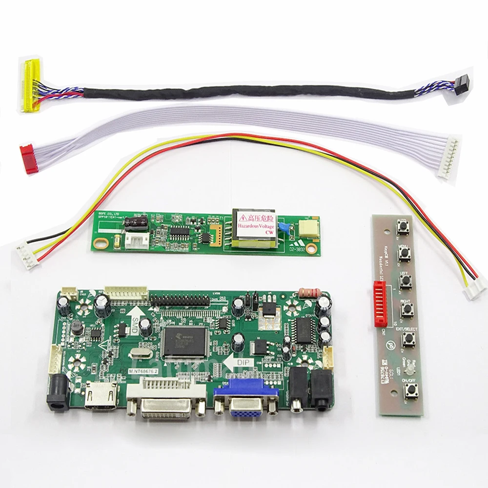 VGA LCD Controller Board Kit Work for LTN141W1-L02 LTN141W1-L03 LCD Panel