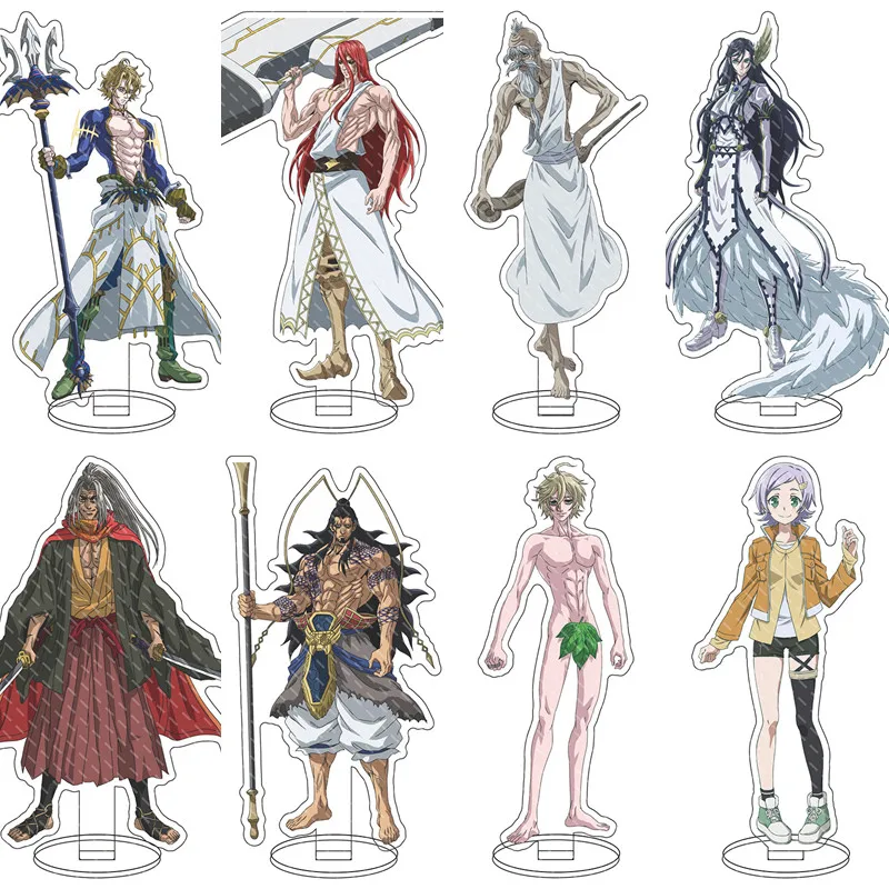 Shuumatsu no Valkyrie Record of Ragnarok Lu Bu Adam Thor Poseidon Brynhild  acrylic stand figure model