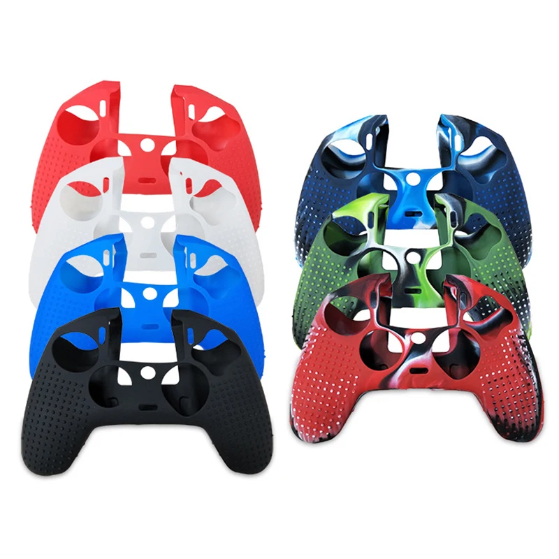 

Silicone Anti-Slip Soft Case Skin Grip Shell Protective Case Cover Skin for Sony PlayStation 4 PS4 Nacon 2 Controller Joystick
