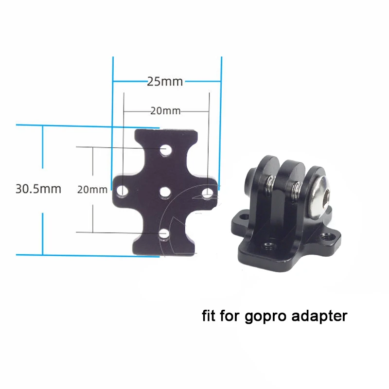 Bike Sport Kamera Montieren Scheinwerfer Adapter für Rand Computer Gopro Hero Licht HL500 HL501 Halter – Detail 2