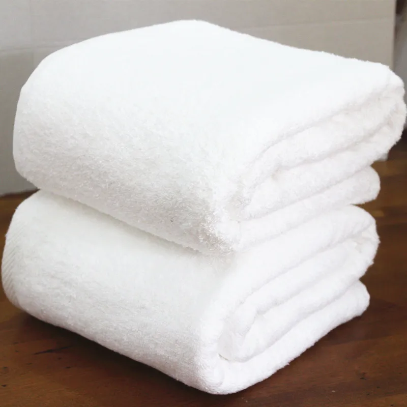High Quality New 100% Cotton Bath Towels White Embroidery Star Hotel Luxury Bath Towel Sets Soft Hand Towel Absorbent 2020 New 4
