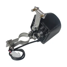 Сигнал тревоги прочный запорный шар для ванной комнаты, автоматическая манипулятор газа высокого давления трубопровода черное домашнее охранное устройство 12 В