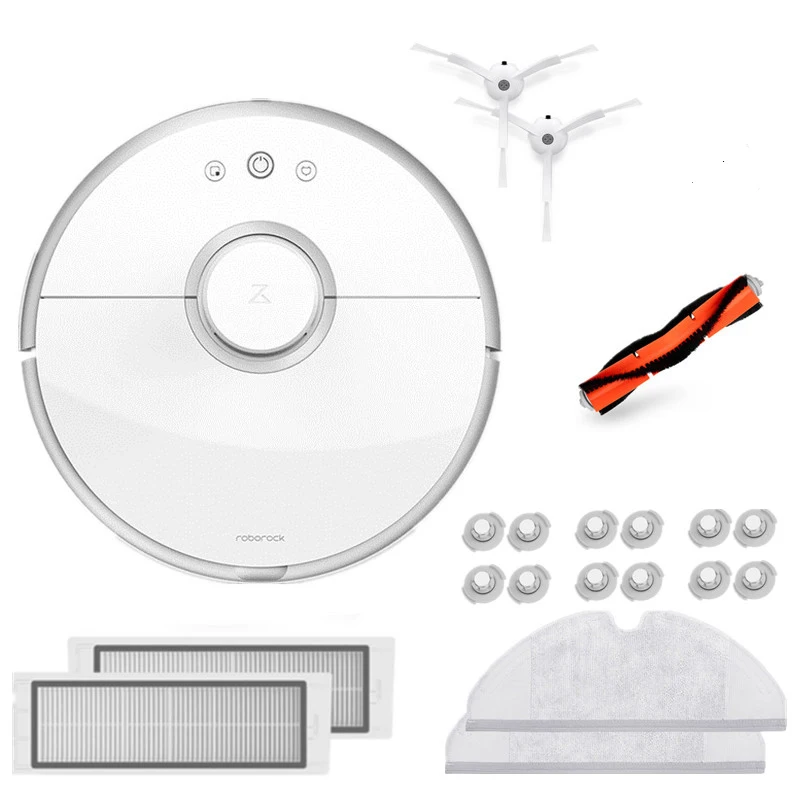 S50 P3 Roborock S50 S55 пылесос Xiaomi робот с низким уровнем шума подметание влажной уборки 2 приложение управление Умный планируемый Быстрая - Цвет: S50 P3