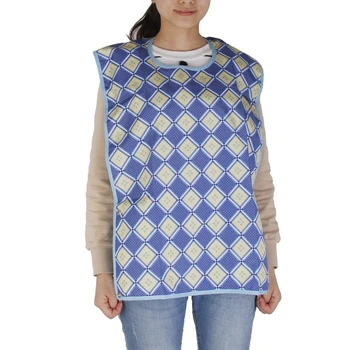 

Waterproof Adult Mealtime Bib Protector Aid Apron - Photo Color