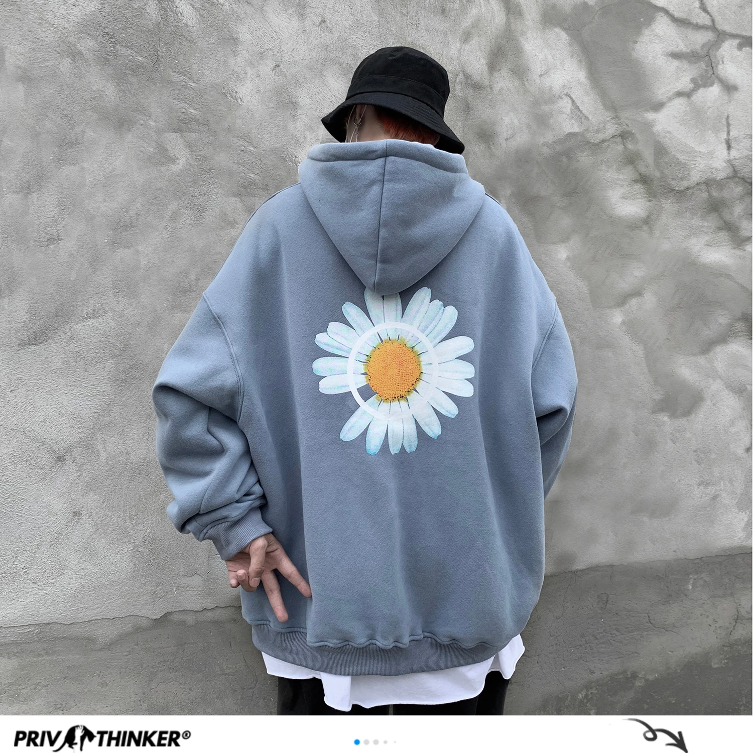 Privathinker Men 2020 Winter Loose Hooded Sweatshirts Mens Harajuku Thicken Warm Coat Hoodies Male Oversize Pullovers Sweatshirt Privathinker Men 2020 Winter Loose Hooded Sweatshirts Mens Harajuku Thicken Warm Coat Hoodies Male Oversize Pullovers Sweatshirt