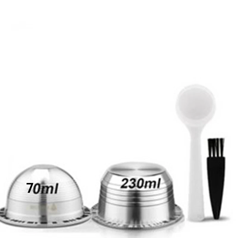 

Refillable Coffee Capsule Set Reusable Spoon Replacement Tool Accessories