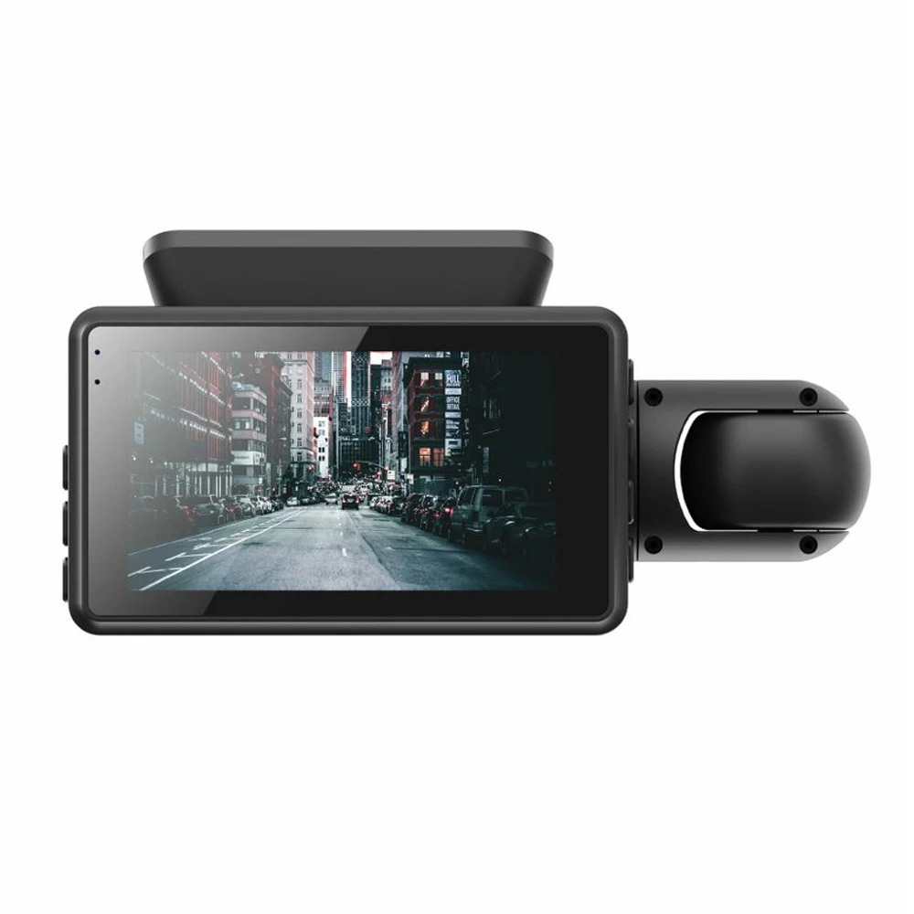 backup camera mirror 2 Lens Car Video recorder HD1080P Dash Cam  Car Black Box 3.0inch IPS Camera Recorder Night Vision G-sensor Loop Recording Dvr digital rear view mirror