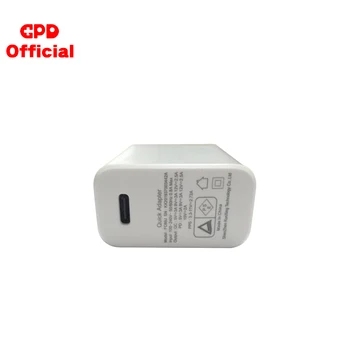 

The Original Europe Standard Power Adapter For GPD P2 Max Windows UMPC Mini Laptop