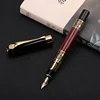 High Quality Classical Fountain Pen Wood Grain Luxury High-grade Business Pen Metal Signature Fountain Pen Writing Stationery ► Photo 2/6