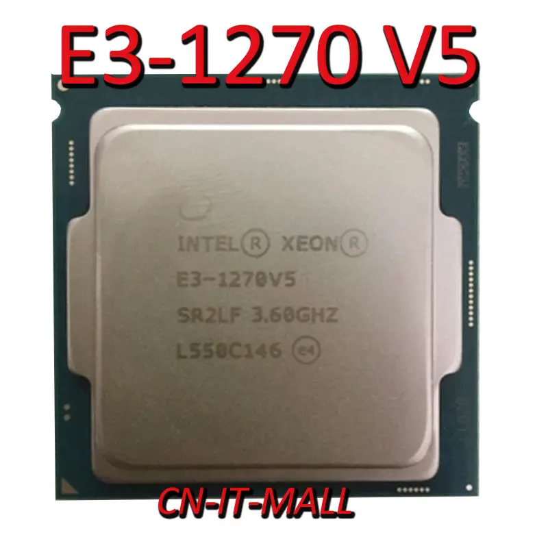 Процессор Intel Xeon V5 3 6 ГГц 8 м 4 ядра потоков процессор LGA1151|Компьютерные кабели и