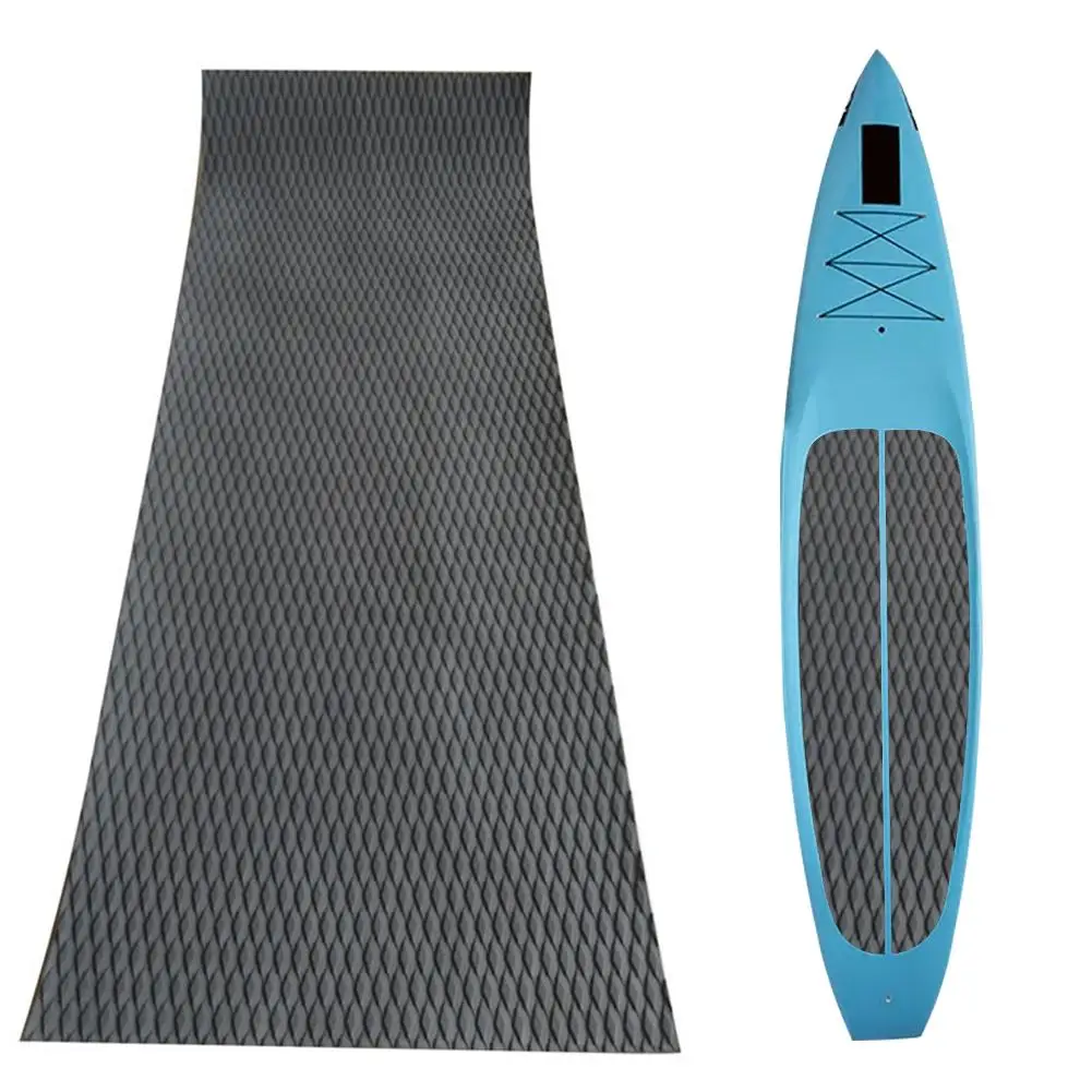

1pc 220x70cm Surfboard Non-Slip Traction Pad SUP Deck Grip Mat Adhesive Trimmable EVA Sheet for Boat Kayak Skimboard Surfboard