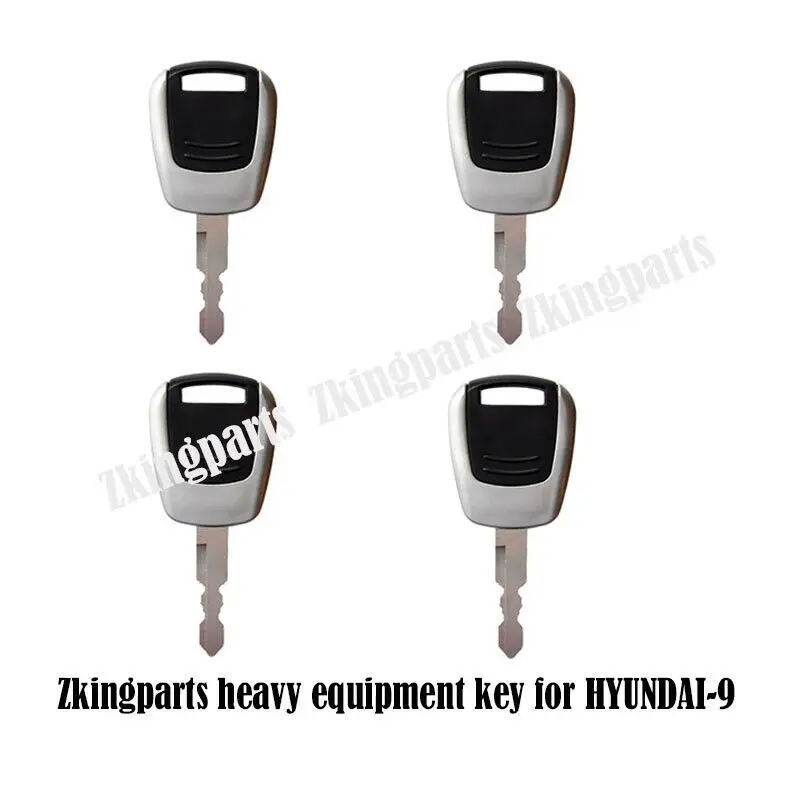 

4PCS Heavy Equipment Ignition Key Fit For Hyundai -9 Master Key