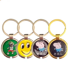 10pcs/Lot ID Keychain 13.56MHZ Fobs Key Tag Cartoon Access Control Elevator School Keychain For Access Control System Keyfobs