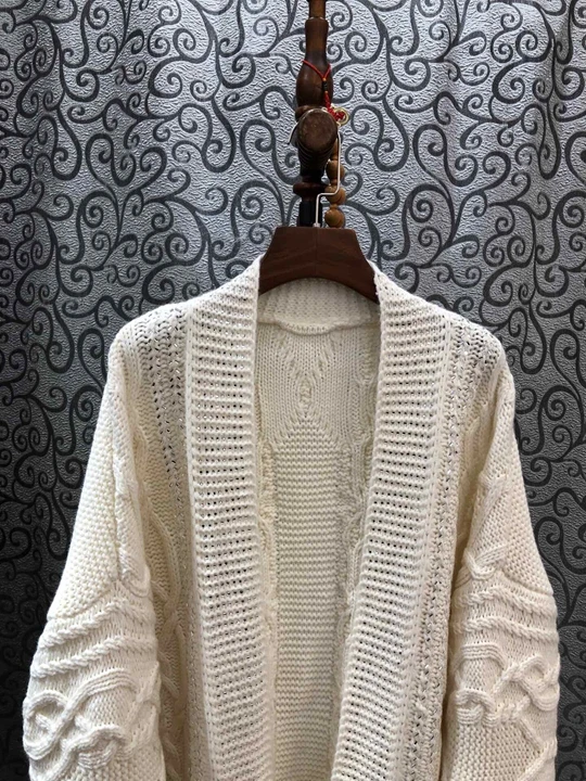 Новинка зимы, женский длинный кардиган с длинными рукавами, 1127