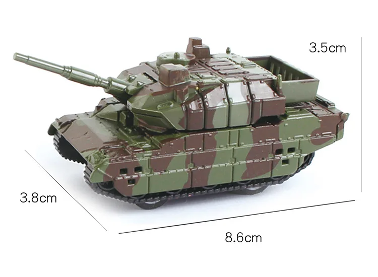 Сплав модель автомобиля Игрушечная модель воин военная модель Камуфляжный Танк Мини карманная игрушка модель игрушечного автомобиля