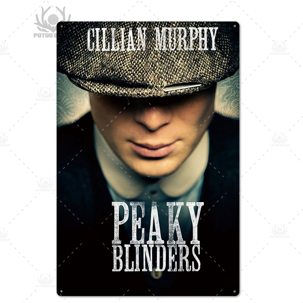 TH4797 Peaky Blinders металлический плакат оловянные знаки винтажные металлические знаки металлическая пластина для паба бар человек пещера Настенный декор - Цвет: TH4797