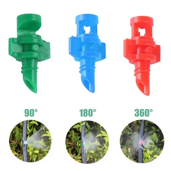 

Lot of 50 Micro Lawn & Garden Water Sprinkler, Watering System Sprinkler with Refraction Atomizer Nozzle for Farm Soil new