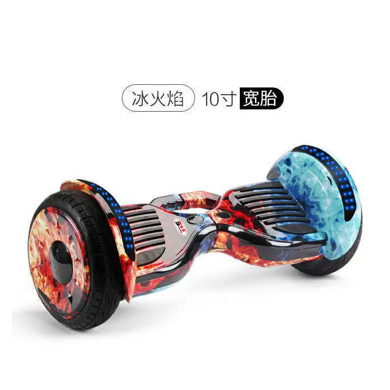 10 Inch Self Balancing Hoverboard-LED Light Wheel Self Balancing Scooter, Hoverboard for Kids Youth