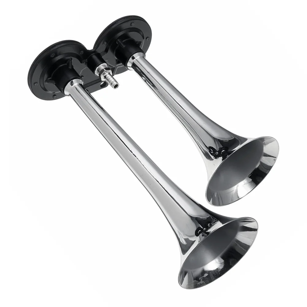 1000DB Dual Electric Horn 12V 24V Super Loud Dual Tone Car Air Horn Set Trumpet Compressor for Motorcycle Car Boat Truck Vehicle