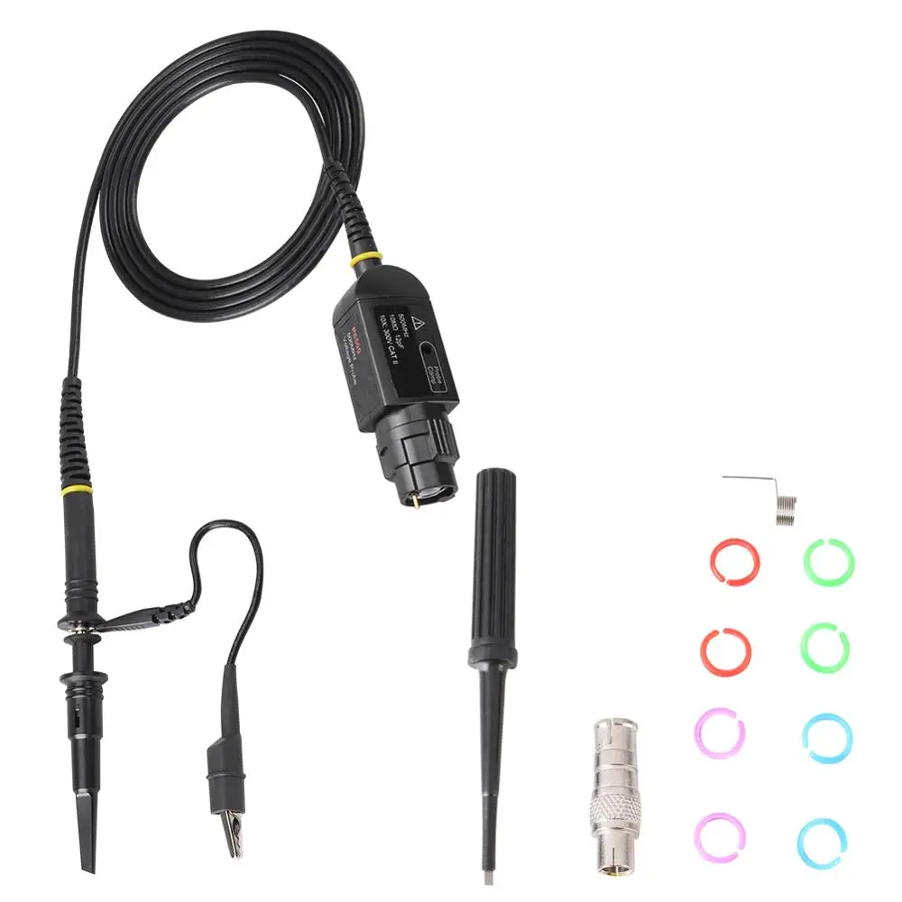 

P6500 Oscilloscope Passive Probe 500MHz 10X High Accuracy Oscilloscope Passive Probe Clip