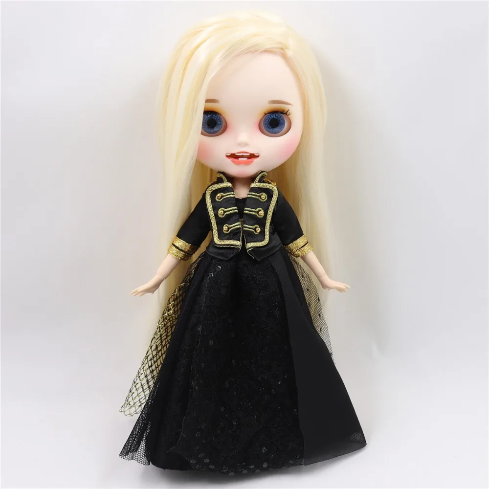 Blyth doll icy bjd наряды Готический цыганский стиль черный костюм только одежда без куклы