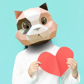 

Cosplay Anime Mask Halloween Adults Full Face Paper Face Mask Funny Masquerade Party for Kids Tapabocas Festive Supplies EB50MJ