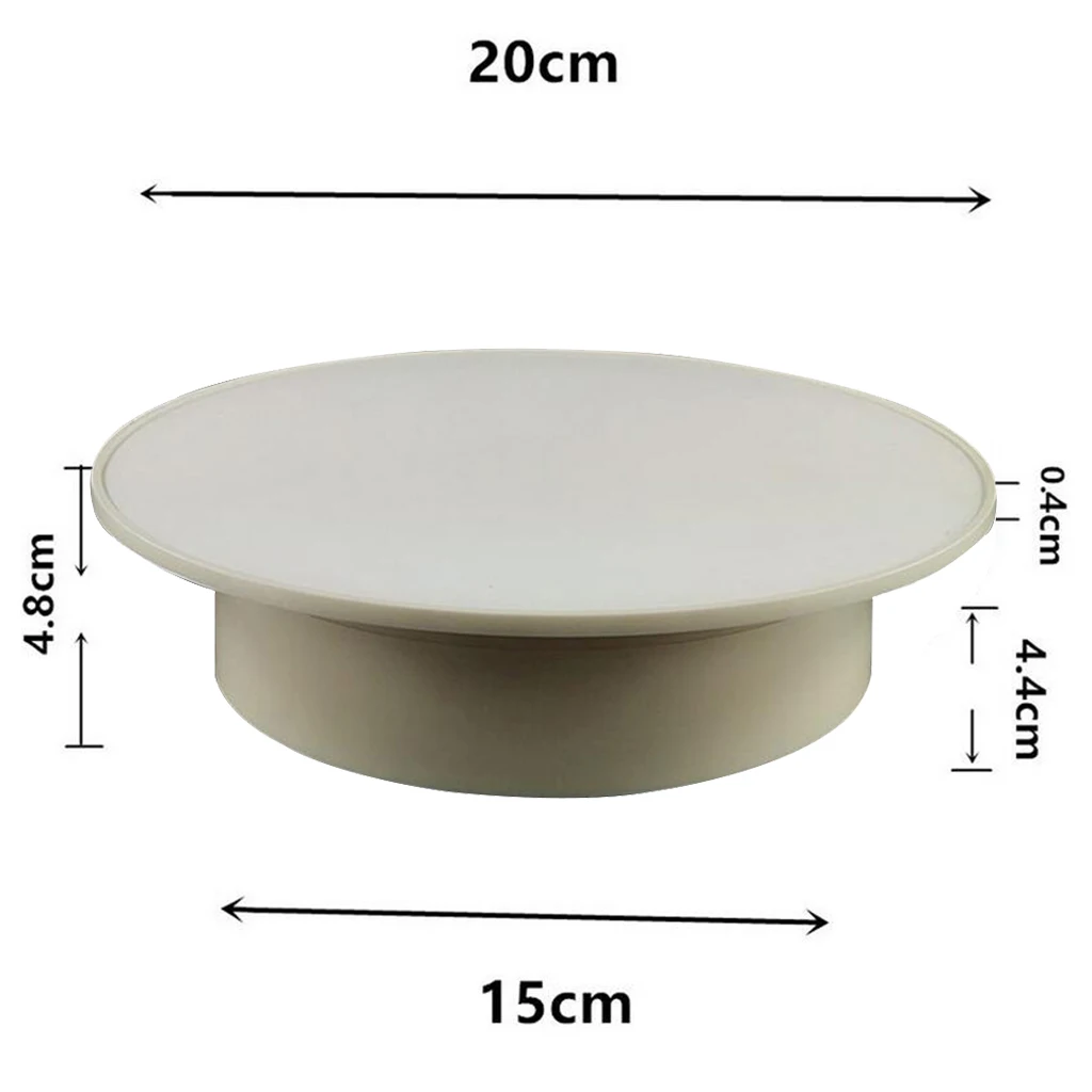 360° Rotatable Turntable Jewelry Phone Display Stand USB/ Battery Operated