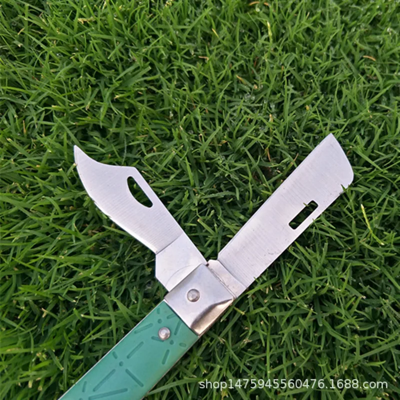 3Blade Multi purpose bud grafting knife Foldable seedling fruit tree