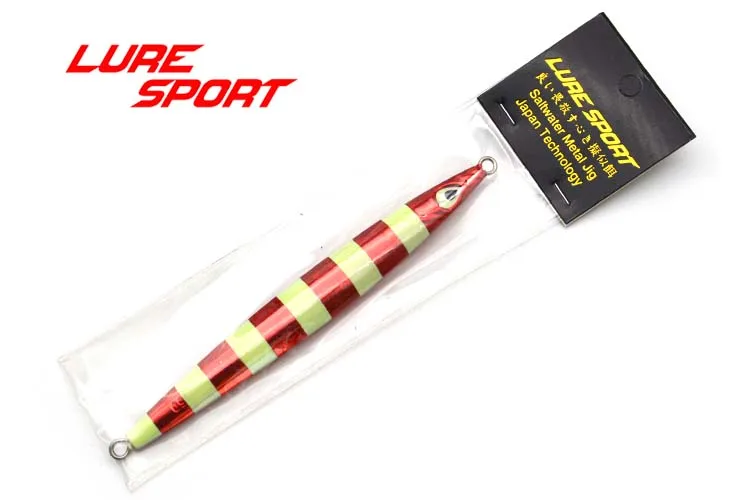 LureSport, свинцовые рыбные металлические приспособления, 3 шт., медленная наживка, 150 г, 5 цветов, приманка для морской рыбалки