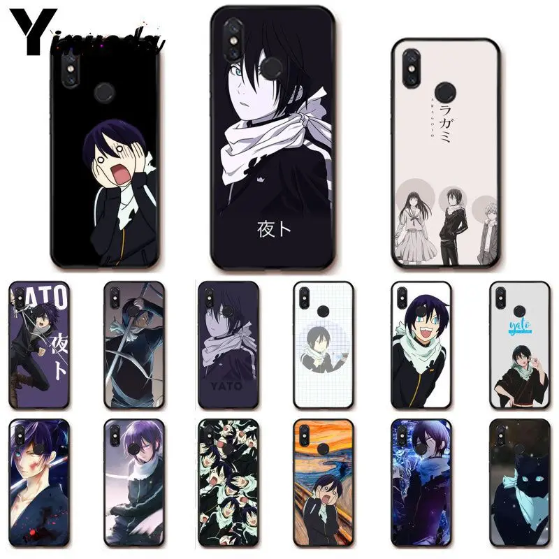 Yinuoda Noragami yato Anime Phone Case for Xiaomi mi5 6 A1 A2Lite Mi9 9SE mi8lite F1 Mix2 2S Max2 3 | Мобильные телефоны и