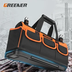 Sac à outils de mise à niveau Greener 12.5/15/17/19 en électricien, Oxford, étanche, résistant à l'usure, boîte à outils Portable solide 