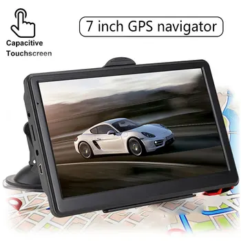 

7inch Car GPS Navigation FM 8G+DDR256M Touch Screen the Middle east map Car Multimedia Player Radio Sat nav Truck gps navigators