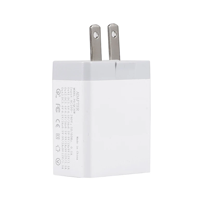 18W Тип usb C PD Зарядное устройство для iPhone 11 Pro XR XS Max Quick Charge 3,0 Быстрая зарядка USB Зарядное устройство для samsung Note10 Xiaomi huawei QC3.0 - Тип штекера: США