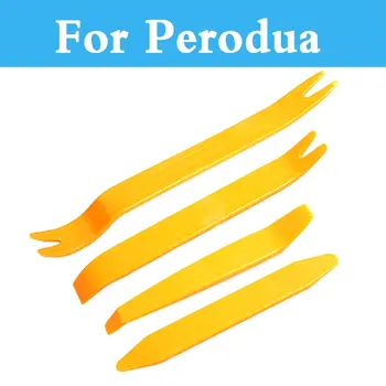 

4pcs Plastic Car Radio Door Clip Panel Trim Dash Audio Removal Pry Tool For Perodua Kembara Myvi Nautica Viva Kelisa Kancil