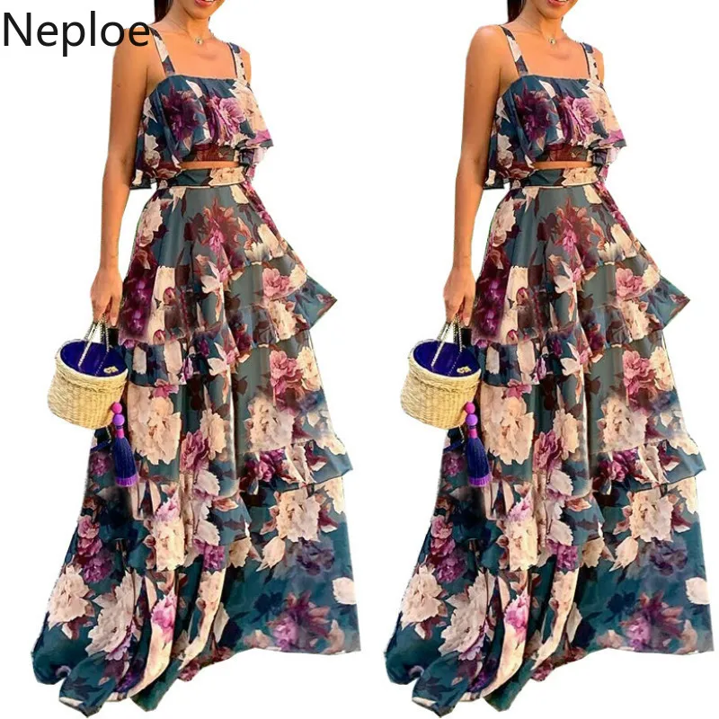 Noploe/комплект из 2 предметов для женщин Новое поступление Короткий топ на