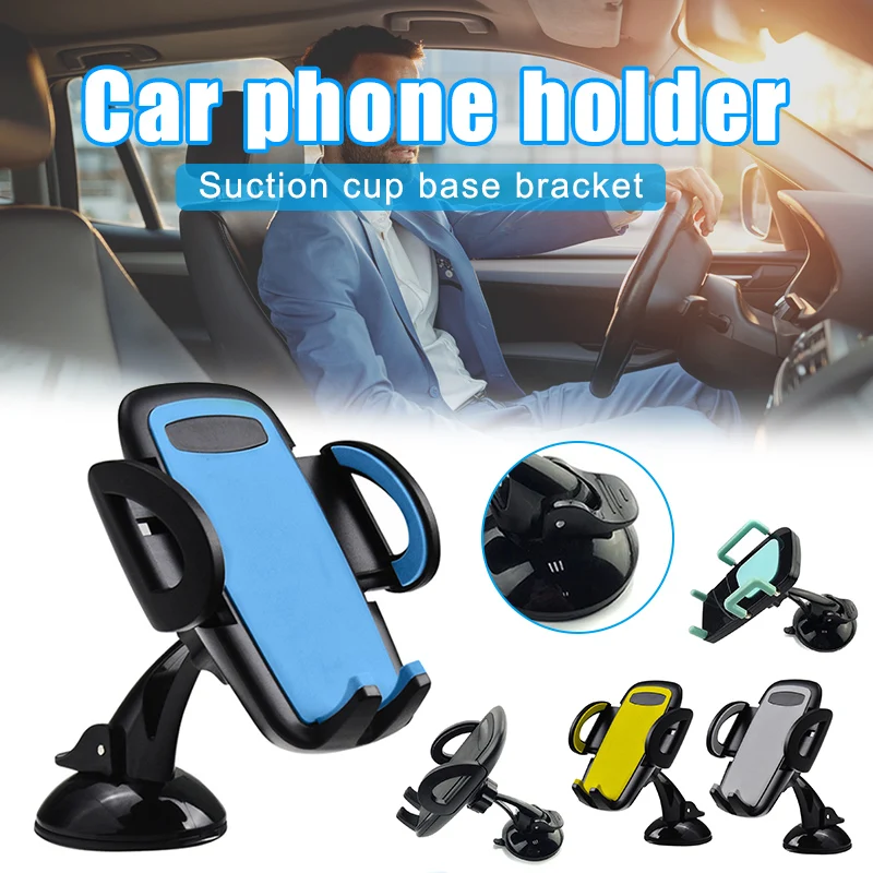 Universal Phones Car Phone Holder Stand Bracket Strong Suction Cup