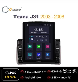 

Ownice Octa 8Core Android 10.0 Car Radio forNissan Teana J31 2003 - 2008 GPS 2 Din Auto Stereo Player 4G LTE Tesla Style