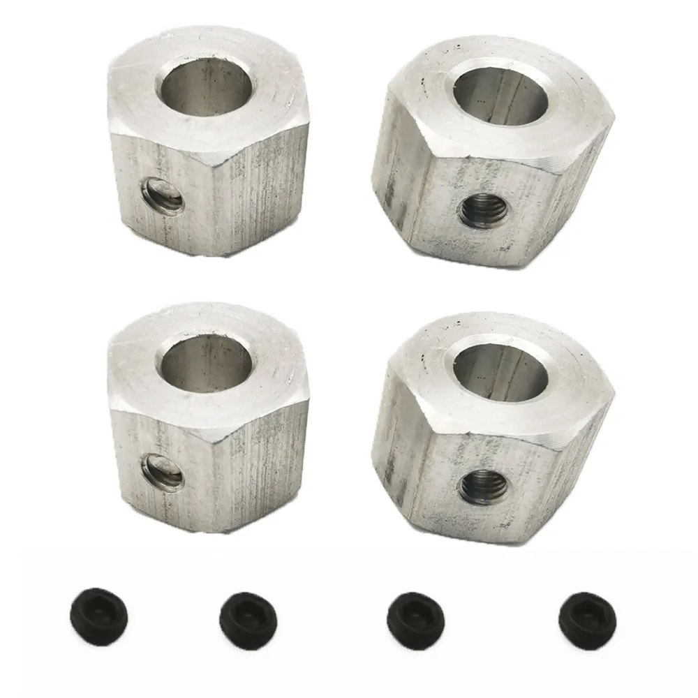 

1PCS/ 2PCS/ 4PCS 12MM Metal Wheel Hex Hub Adapter Connector Combiner for WPL JJRC MN RC Car DIY Spare Parts