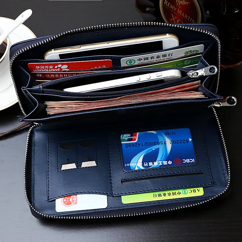 

Fee Dika Polo 2019 New Style Crocodile Pattern Leather Wallet Europe And America Trend of Fashion Elegant Men Carrying Wallet