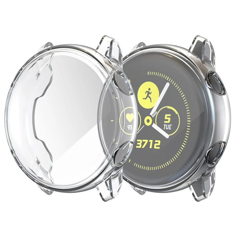 Защитный чехол для экрана Samsung Galaxy Watch Active All Around ультратонкая мягкая Защитная
