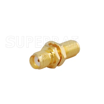 

Superbat 5 pcs Free Shipping SMA RF Adapter SMA Female Jack to SMA Jack bulkhead straight Coax Connector